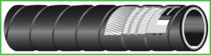 Chemical full conductivity corrugated tube